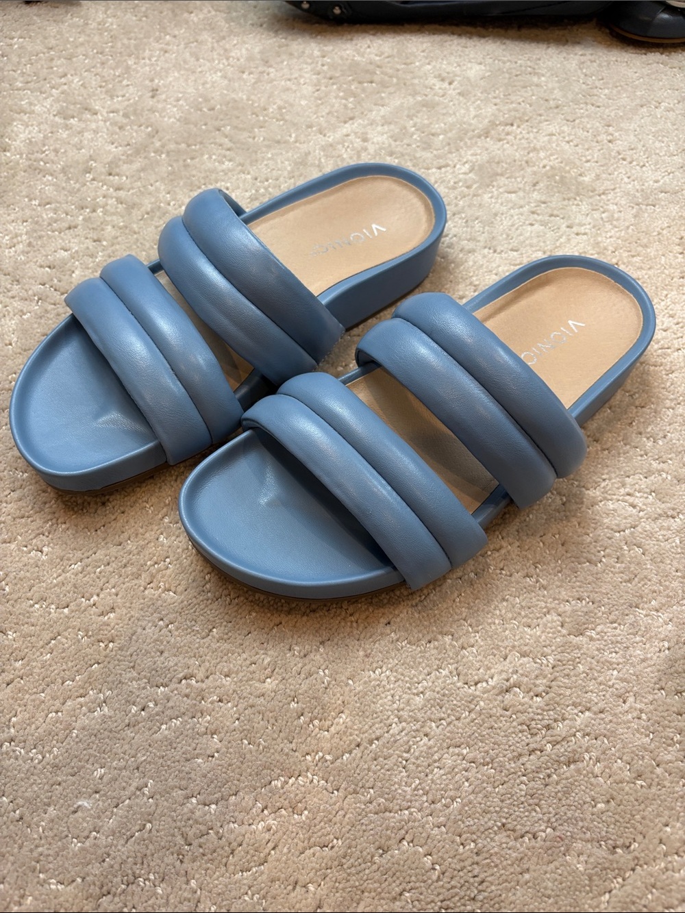 Vionic Mayla Blue Sandals 7.5